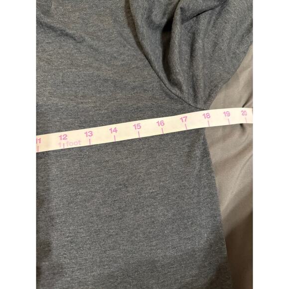 Anvil Lightweight Hooded Long Sleeve Shirt Size Small Women Gray Colorado‎ - Picture 5 of 5